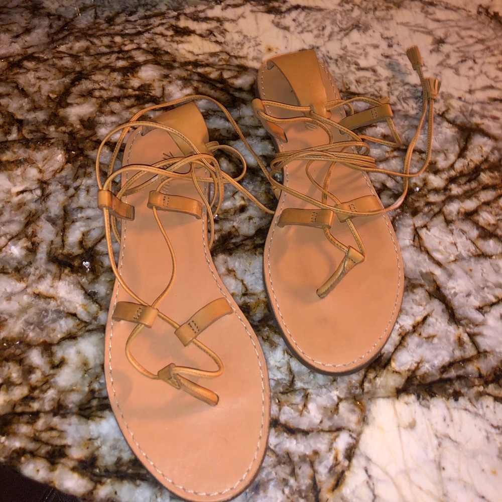 Madewell wrap sandals